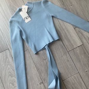 Backless Zara long sleeve top